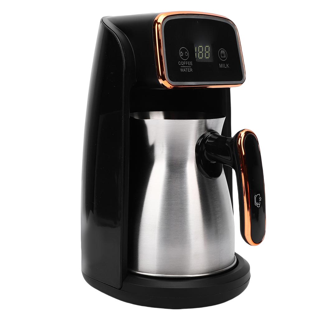 Turkse Koffiemachine Roestvrij Staal Plastic Draagbare Elektrische Koffiezetpan voor Huis Reizen Kantoor