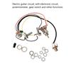 Electric Guitar Wiring Harness Set Replacement, 1 Volumes 1 Tone Prewired 3 Way Toggle Switch 500K Pots Jacks for Guitar