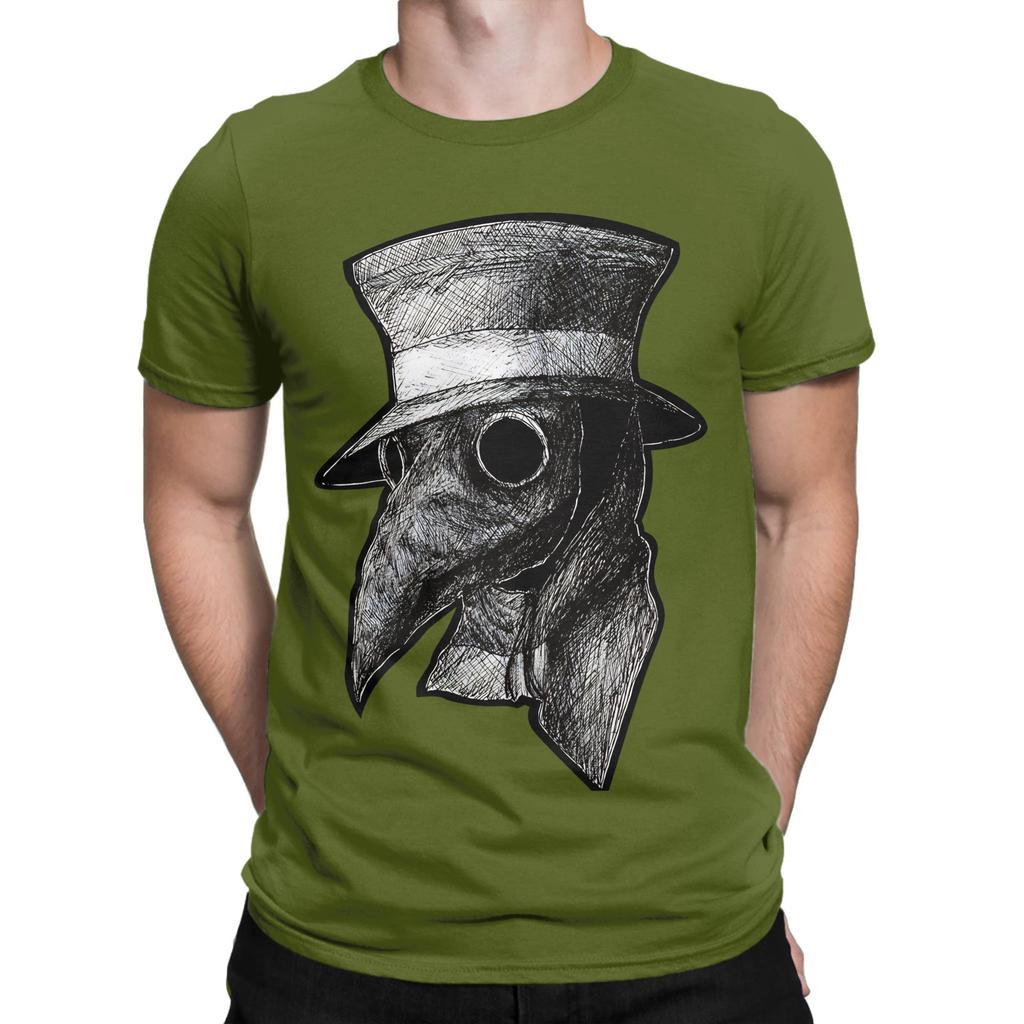 Plague Doctor Funny Graphic 100 Cotton Tshirt Depeche Band Mode Tops Tees For Unisex