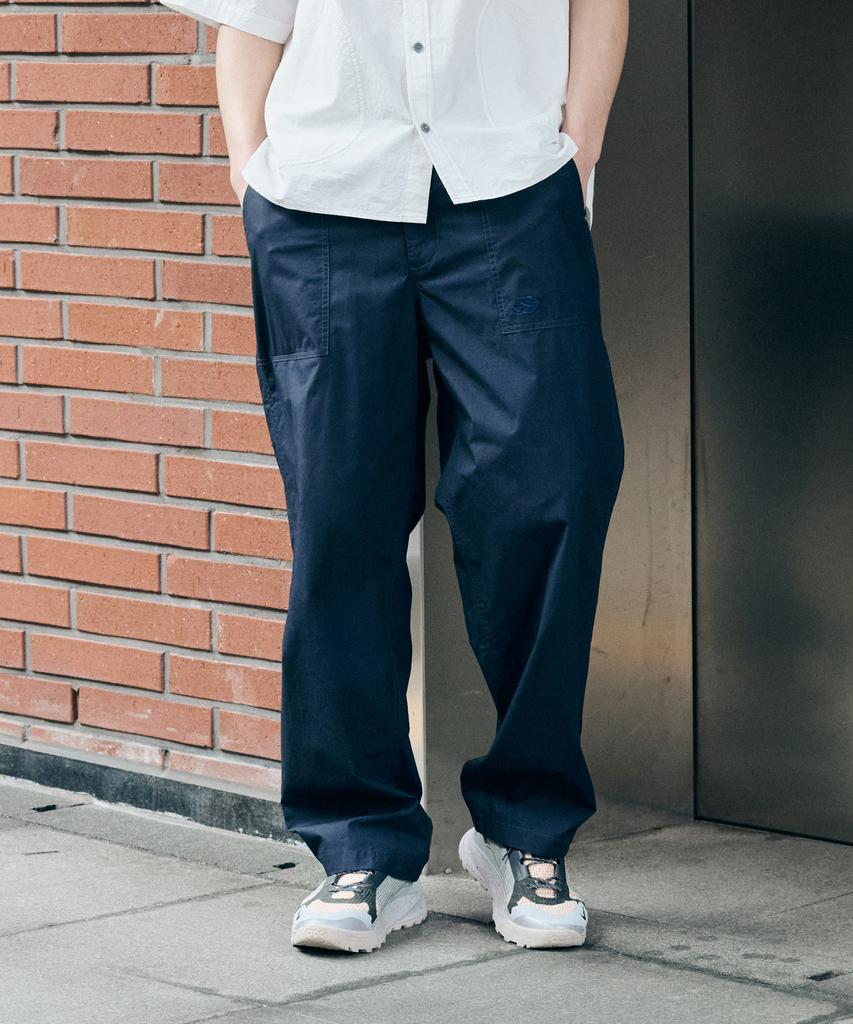 Nontai Fatigue Pocket Baker Pants (Navy)