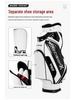 PGM Men's Waterproof PU Golf Bag, Large Capacity Club Bag