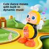 Dancing Bee Electric Toys For Kids Swinging Bee Musical Dancing Bee Toy Electronic Cartoon Toy Preschool Learning Toys