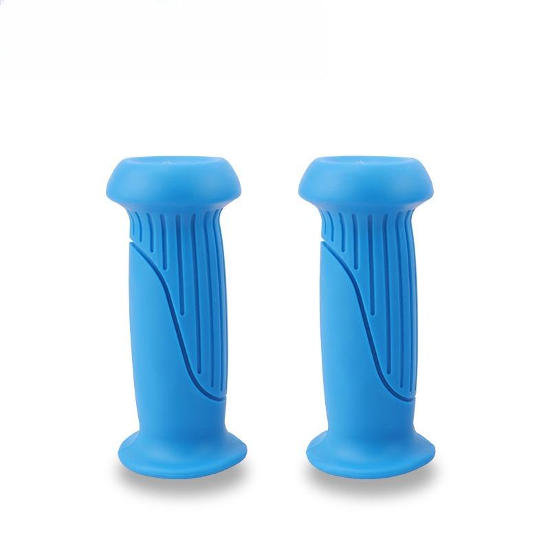 

Children s Bicycle Handle Handle Skateboard Balance Rider Handle Handle Handle Cover Accessories Complete Silicone Protective Cover синий