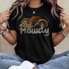 Howdy Western Country Style Print T-shirts  Ga Graphic Y2K Tee Harajuku Top Female Designer Clothing