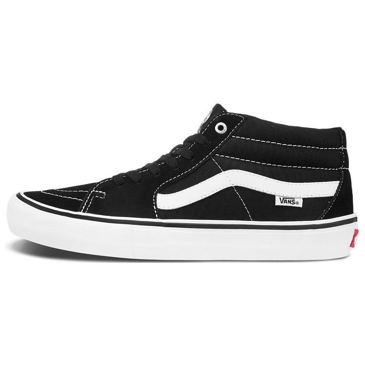 

Черно-белые кроссовки унисекс Vans Sk8-Mid Pro VN0A347UY28