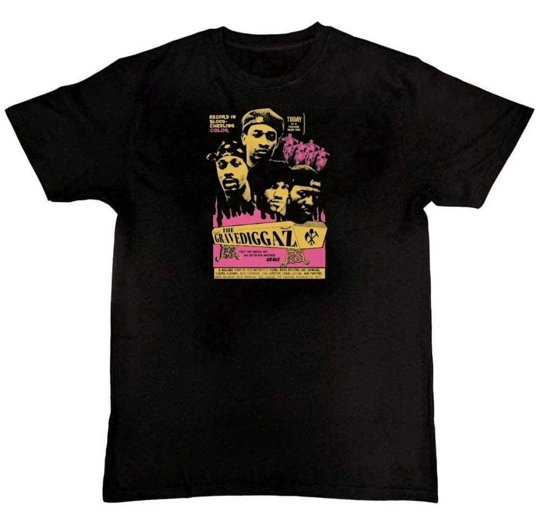 New GRAVEDIGGAZ Band Tour Graphic Print Mens Unisex T-Shirt S M L XL 2 3 4 XL XXL