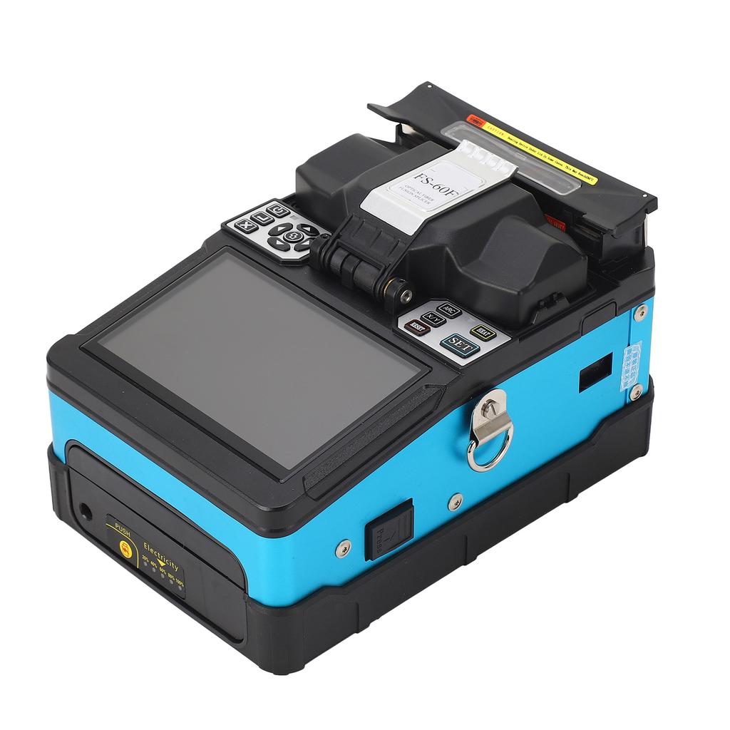 Automatic Fusion Splicer Leather Optical Cable Pigtail 3 in 1 Fully Automatically Optic Fiber Splicing Machine 100‑240V