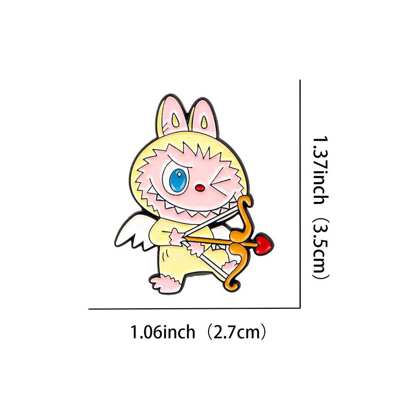 Pins de Lapela Fofos de Desenho Animado Kawaii Emblema de Anime Criativo Broches Acessórios de Vestuário Decoração Versátil para Mochila Presentes