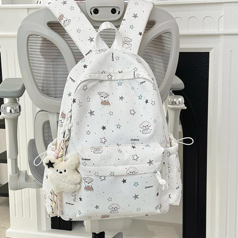 Schoolbag female ins wind Japanese new high value fresh and sweet junior high school lightweight travel large capacity backpack