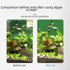 Wide Algae Scraper for Fish Tanks and Aquariums - Long Handle Blade for Algae and Moss Removal.