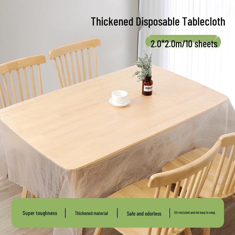 Disposable Plastic Tablecloth
