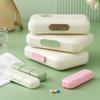 Portable 7-Day Pill Organizer with 3 Daily Compartments - Large Capacity, Travel-Friendly Pre-Filled Pill Storage Box