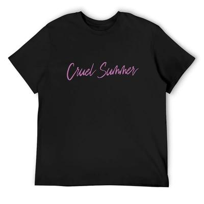 Cruel Summer T-Shirt New Edition Anime Figures Summer Tops Plus Size Tops Mens T Shirts
