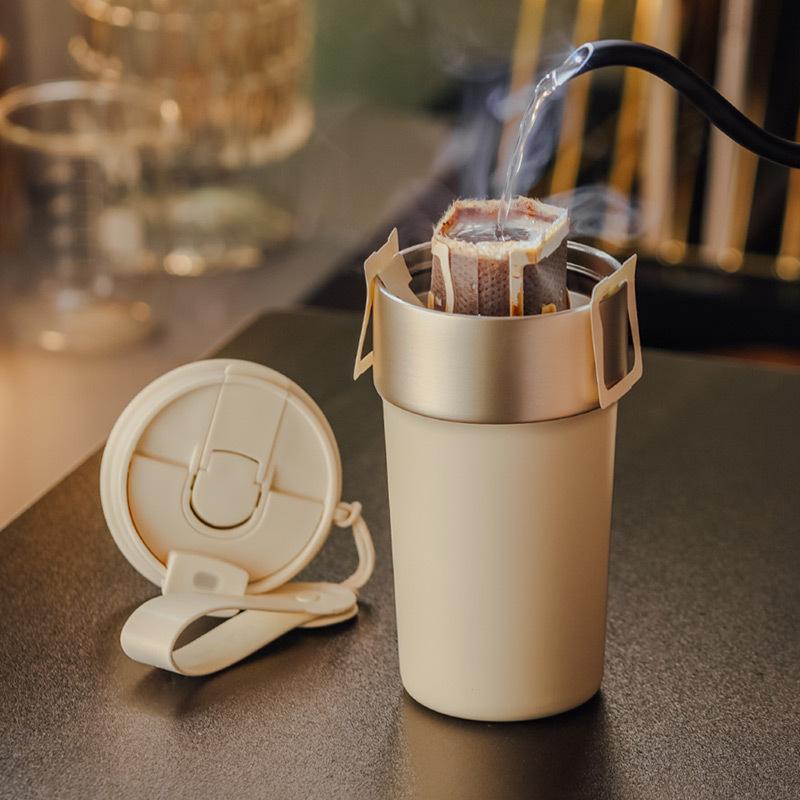 Convenient Insulated Cup 316 Stainless Steel with Lid Leak Proof Water Cup Travel Cup Keep Hot and Cold Fitness Outdoor