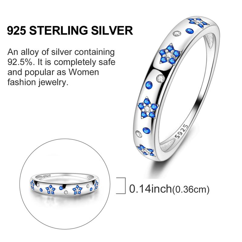 New Copper Rings Red Pink Blue Stone Rings Simple Stackable Women Authentic Rings Ideal For Wedding Party Jewellery Gift