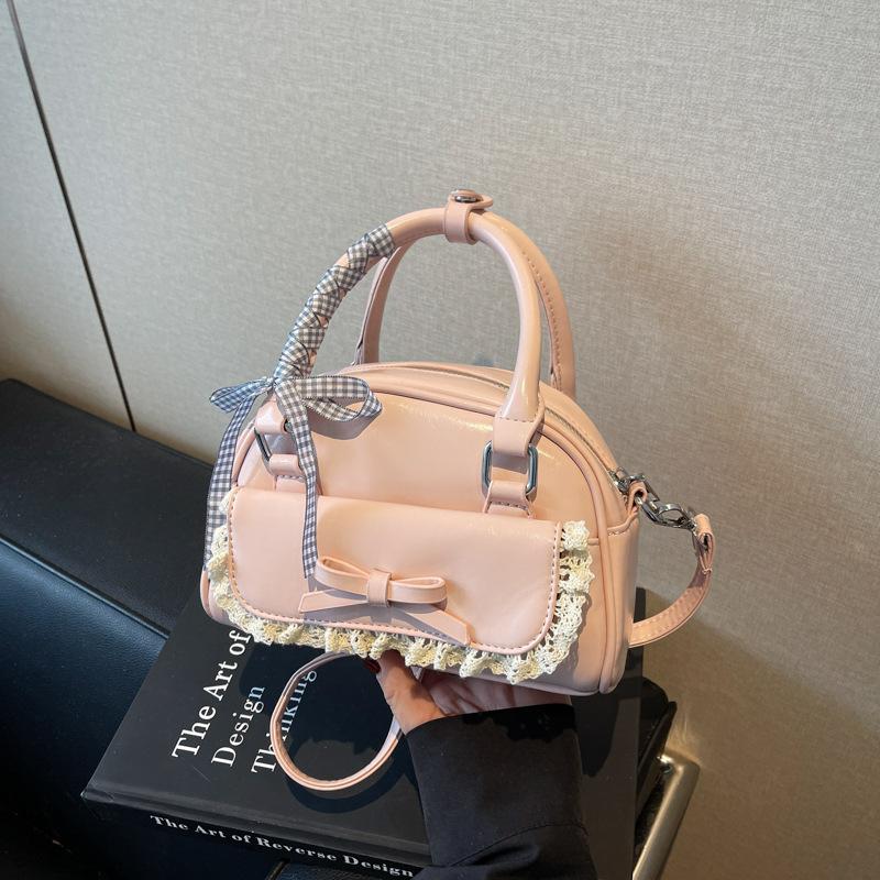 Portable Fashion Bow Pillow Bag 2025 Summer Versatile Shoulder Bag Premium Messenger Bag Bag