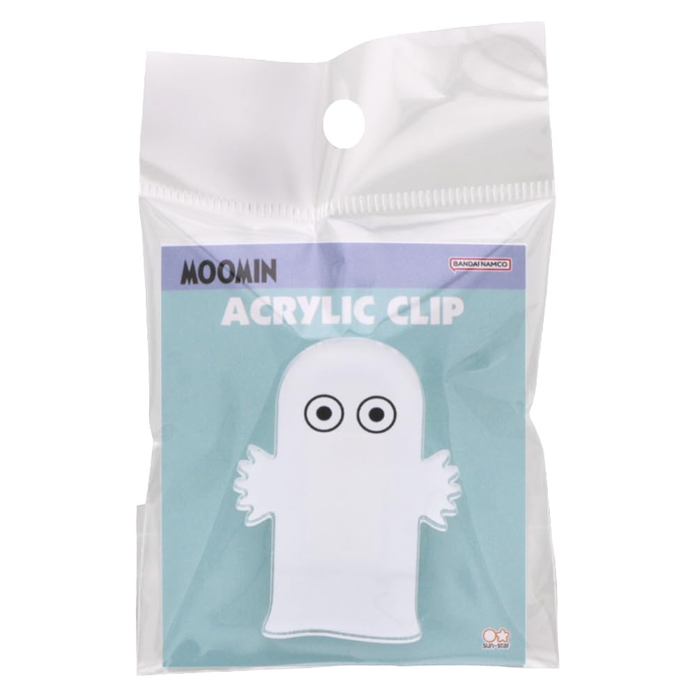 

Sunstar Stationery Moomin Acrylic 1 S3623360 Clip, Clip, Hattifattener, Animal,
