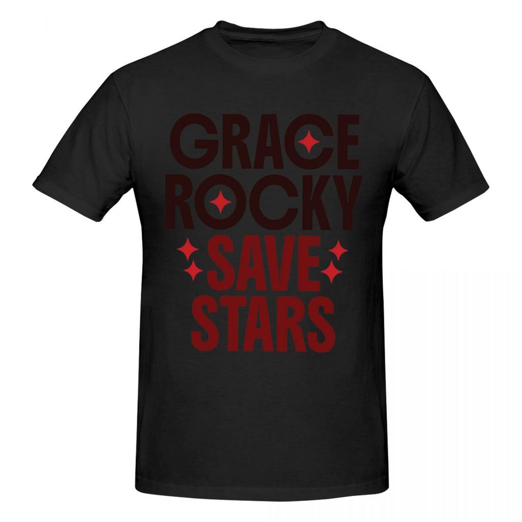 Unisex Projekt Hail Mary Grace Rettet Sterne Tolles T-Shirt Vintage Baumwolle Rundhals-T-Shirts