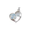 Milky Opal Gemstone 925 Sterling Silver Handmade Jewelry Chain Pendant For Women CP-3-17