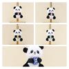 Delightful Miniature Panda Plush Doll Keychain Soft Toy For Accessories Bag