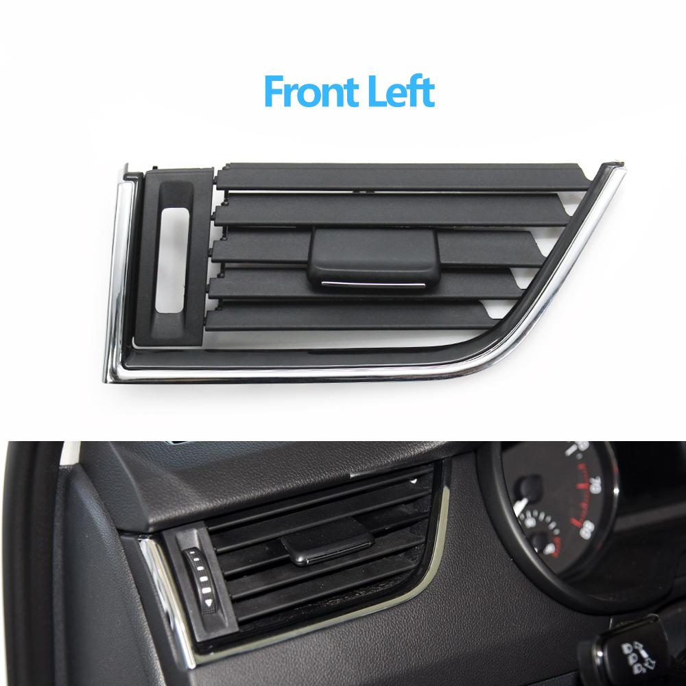 Auto Mitte Links Rechts Lüftungsgitter Zentrales Klimaanlagenlüftungsgitter Panelabdeckung Für Skoda Octavia 3 A7 5E MK3 2015-2021 5E0820951C,5E0820951D