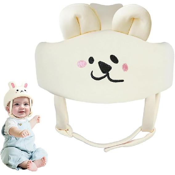 Surakey Baby Safety Helmet for Crawling Walking Baby Head Protector Cap Adjustable Baby Head Cushion Bumper Bonnet for Learning to Walk Breathable Type 2