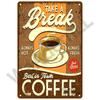 Metal Signs Vintage Cafe Signs Wall Decor Funny Posters Retro Plaques Painting Coffee Bar Sign Tin Signs Home Wall Decor Art