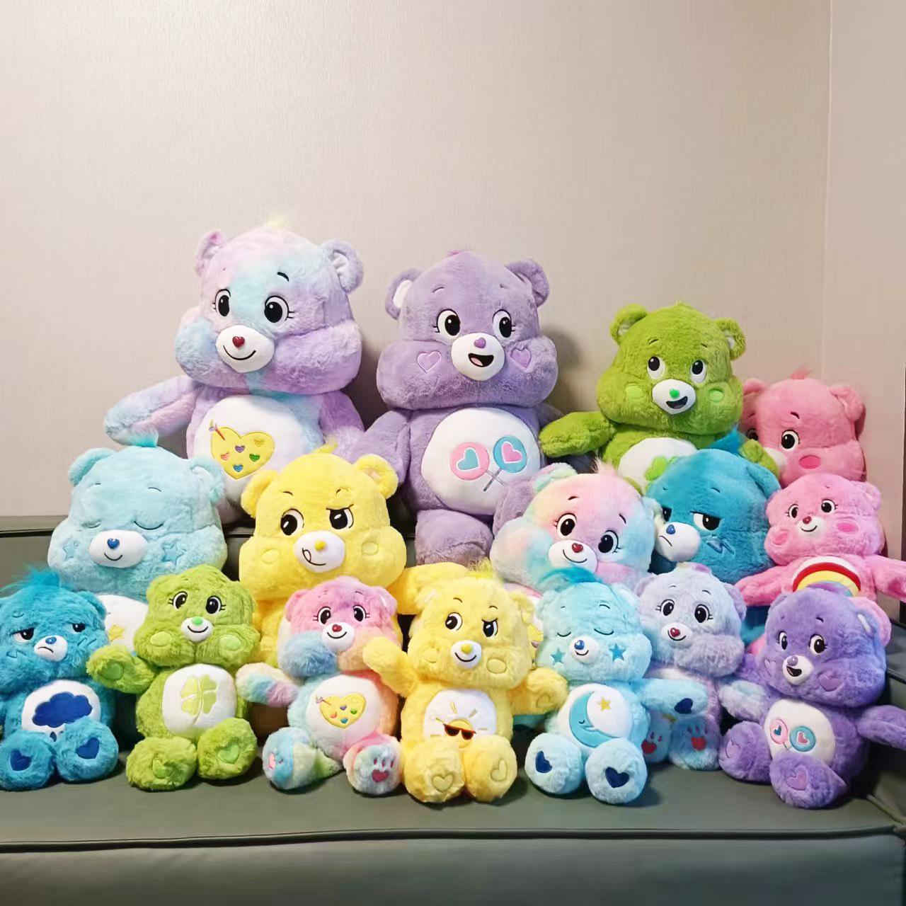 

Плюшевая подушка-комфортер Радужный мишка из серии Забота о себе 27 cm