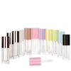 6ml Clear Plastic Thick Fat Lip Gloss Tube, Electroplated Lip Oil Lip Glaze Empty Container for DIY