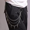 Stylish Vintage Metal Waist Chain For Women Zipper