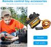 EMAX ES08A II Analog Servo 8.6g | Plastic Gears | 15T Horn Mount Kit | Compatible with Axial SCX24 RC | Aluminum Alloy, 23x11.5x24 Mm