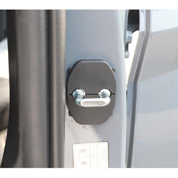 For Hyundai Elantra 2021-2023 Matte Black Door Lock Protection Cover Trim 4PCS