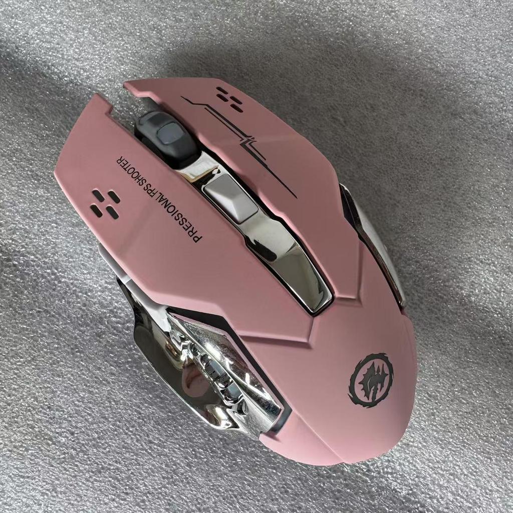 In-Stock Hot Wheels Bluetooth Silent Rechargeable Luminous Gaming Mouse for Laptop
