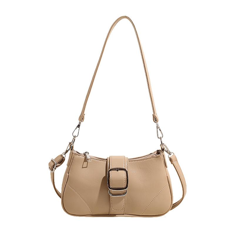 Bag women's spring and summer new retro niche design messenger bag women's shoulder underarm small square bag