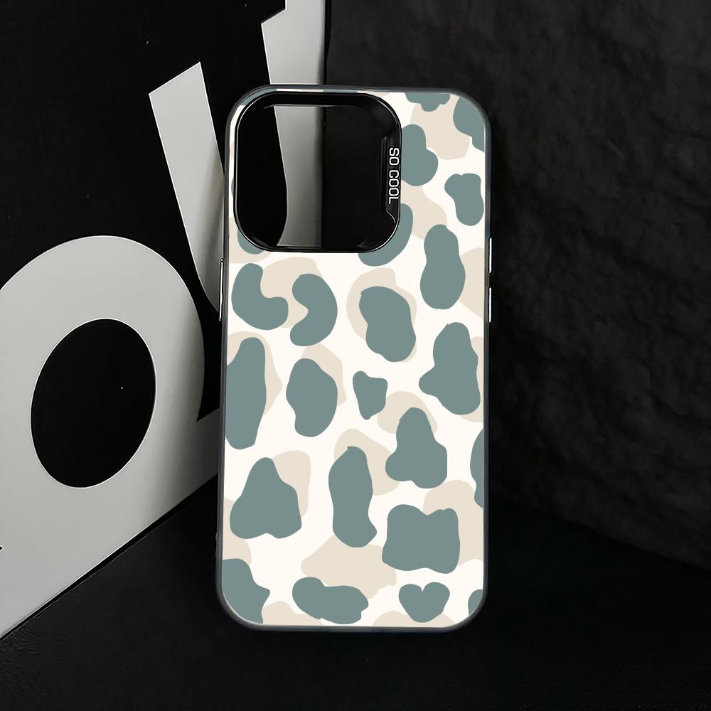 Blue and white milk block phone case suitable for iPhone 17 16 15 14 13 12 11 Pro/Max/Plus anti drop and shockproof back cover