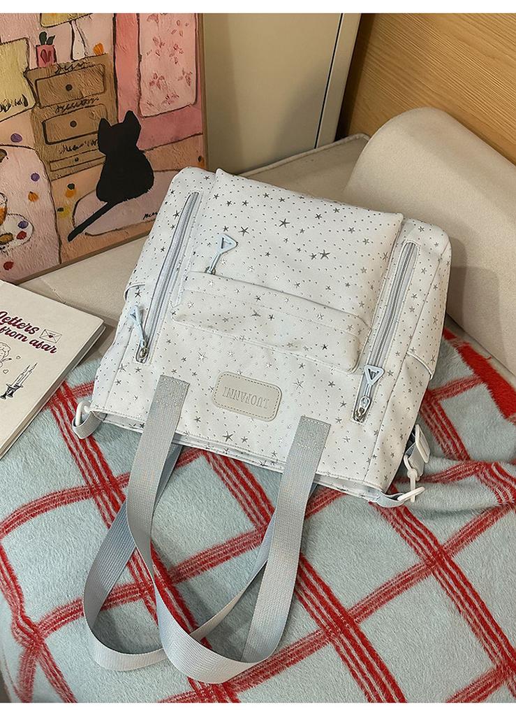 Schultasche Schultasche Mittelschule Mädchen High School Schüler Mode Persönlichkeit Polka Dot 1011 Handtasche Vielseitig Leicht Mädchen Schüler