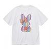 Women's Trend Fashion Classic T-Shirt Heart Dot Bow Rabbit Artistic Print Tee