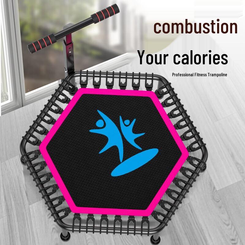 YXJ-JS1110 Folding Fitness Trampoline with Handrail