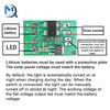 Automatische Solarpanel-Batterieladegerät-Platine Nachtlicht LED-Lampe Schalter Steuerung Garten Straßenlaterne 3,7V 7,4V 11,1V Modul