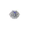 10 Carat D Color Moissanite Ring, Luxury Butterfly Style, Oval Egg Shape, Popular European & American Design