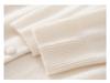 Chic Korean High Neck Single-Breasted Cashmere Cardigan - Women's Loose Knit Sweater Coat for Autumn/Winter