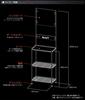 BLITZER Darts Stand BSD21-BK