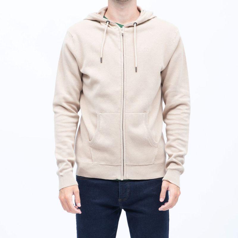 Men's Cotton Zip-up Hooded Vest BILL TORNADE