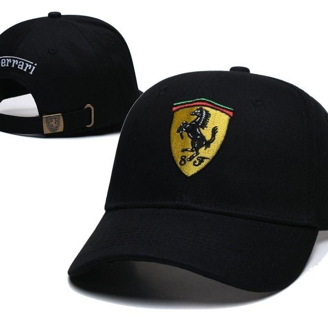 Baseball Cap Embroidery Printing Peaked Cap Men Women Cap Sun Outdoor Summer Sports Hats For Ferrari F488 812 F8 R GTB GTS F355