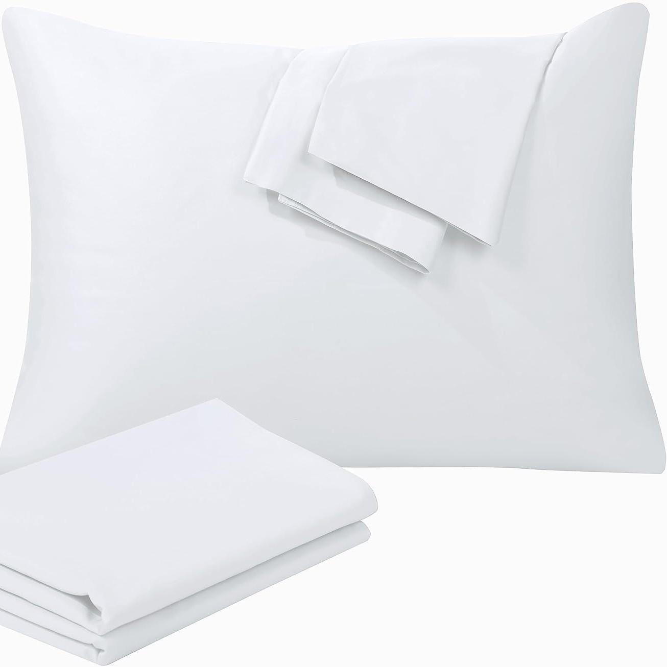 

Pure Cotton Sateen Patchwork Pillowcase - 80 Count, Craft Style, Solid Color. 48 cm x 75 cm