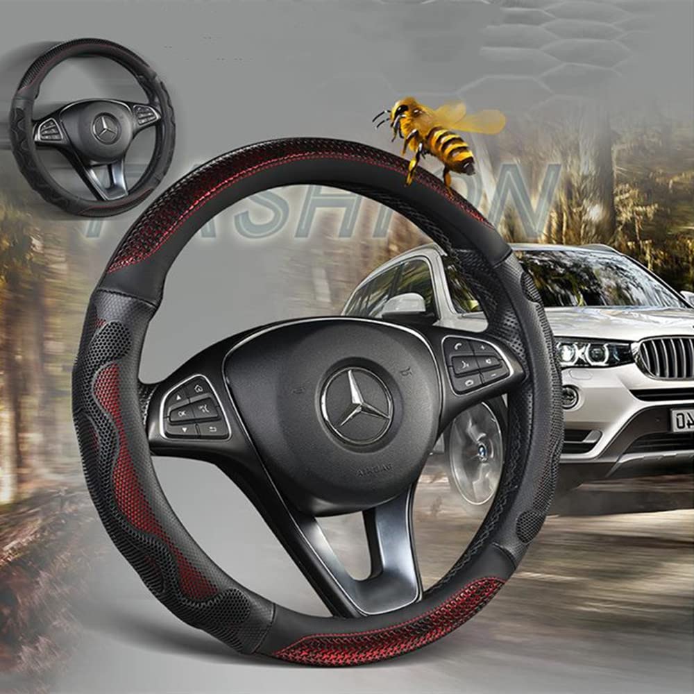 SEKIDAR Steering Wheel Cover, For Cars, For Light Vehicles, Regular Cars, Stylish, Anti-Slip, Stain