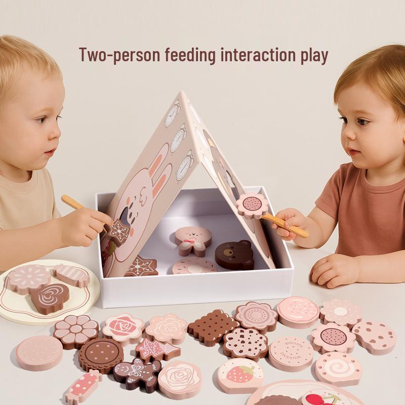 Children's Educational Toys: Feeding Game & Cognitive Logic Training for Kindergarten