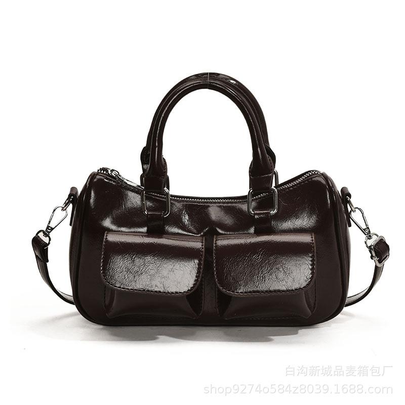 Premium niche bag women's autumn and winter retro 2025 new casual versatile messenger bag portable pillow bag