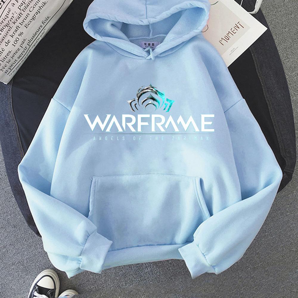 Warframe LOGO Hoodies Comic Game with Hooded Casual Comfortable Clothing Harajuku High Quality Hoodie for Autumn/Winter Hooded