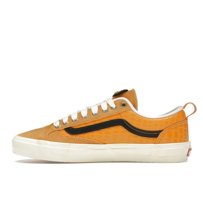 Carpet Company x Vans Skate Old Skool 36+ The Oldest Skool Tênis Unissex Amarelo Mostarda VN000EEGYLW